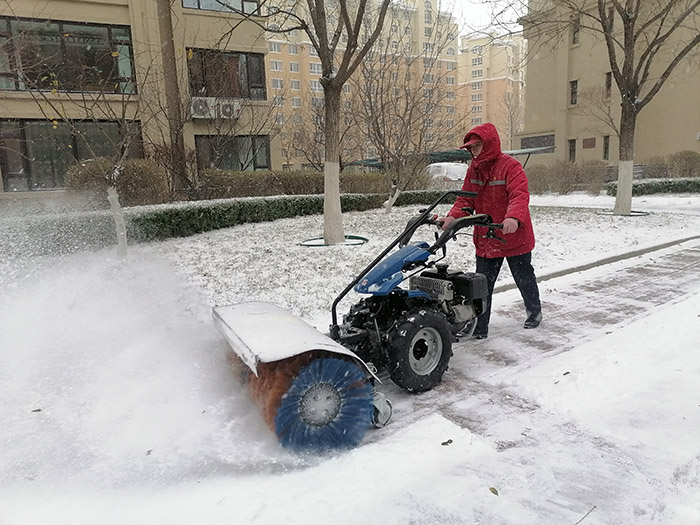 金泰物业各项目全员到岗迎战风雪，贴心服务与业主温暖同行！(图1)